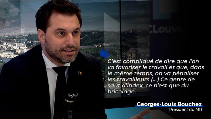 La phrase qui claque de Georges-Louis Bouchez