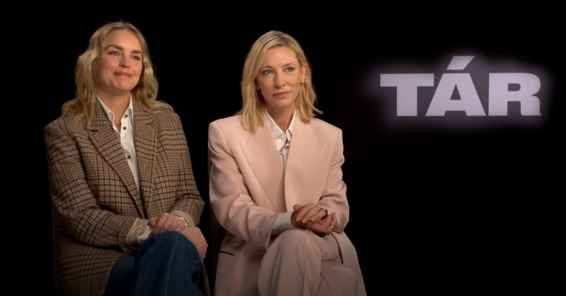 L'interview de Nina Hoss et Cate Blanchett pour "Tár"