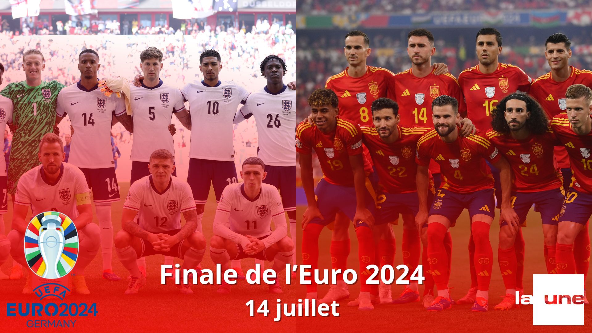 Finale de l'Euro 2024 Espagne - Angleterre