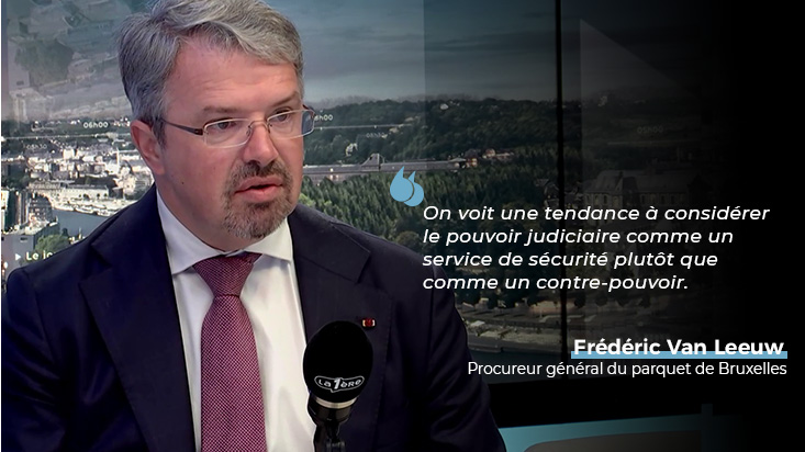 La phrase qui claque : Frédéric Van Leeuw